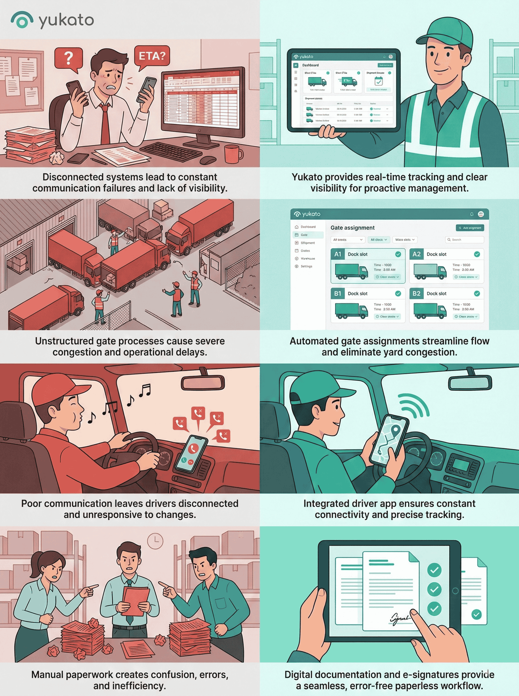 Yukato transforms disconnected logistics into a connected, efficient system